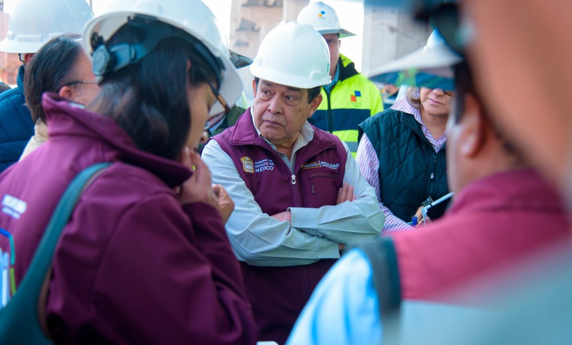 Supervisa Juan Hugo de la Rosa estaciones de Trolebús Chalco–Santa Marta