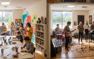 Abren espacios en Coacalco para jóvenes con talleres de arte y música