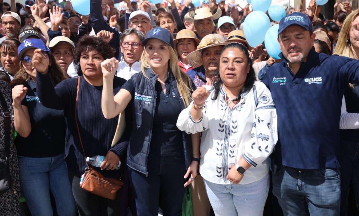 Recorre Huixquilucan comunidades y refuerza servicios públicos