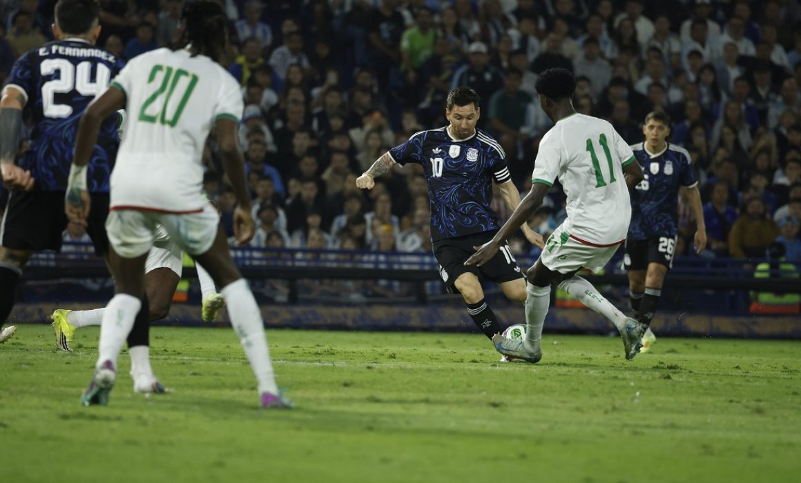 A medio gas, Argentina vence 2 por 1 a Mauritania