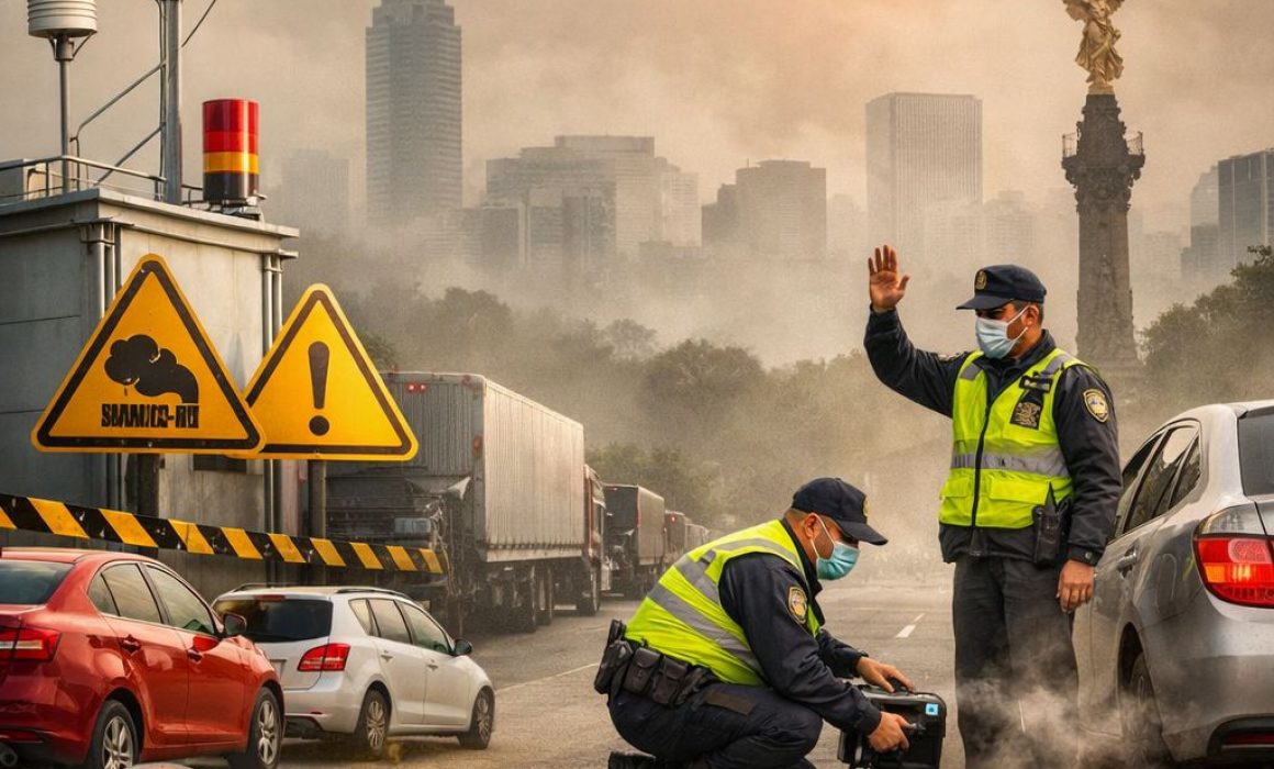 Activa CAMe contingencia por ozono en Zona Metropolitana del Valle de México