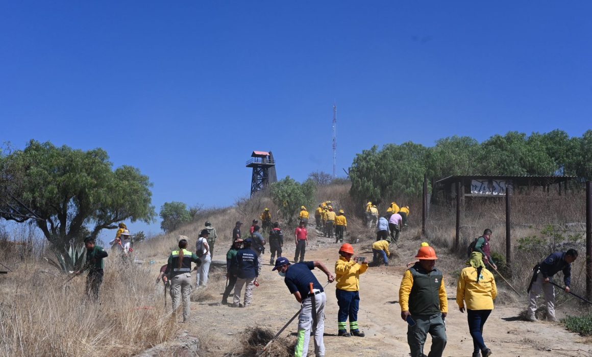 Activan operativo contra incendios forestales en Edomex