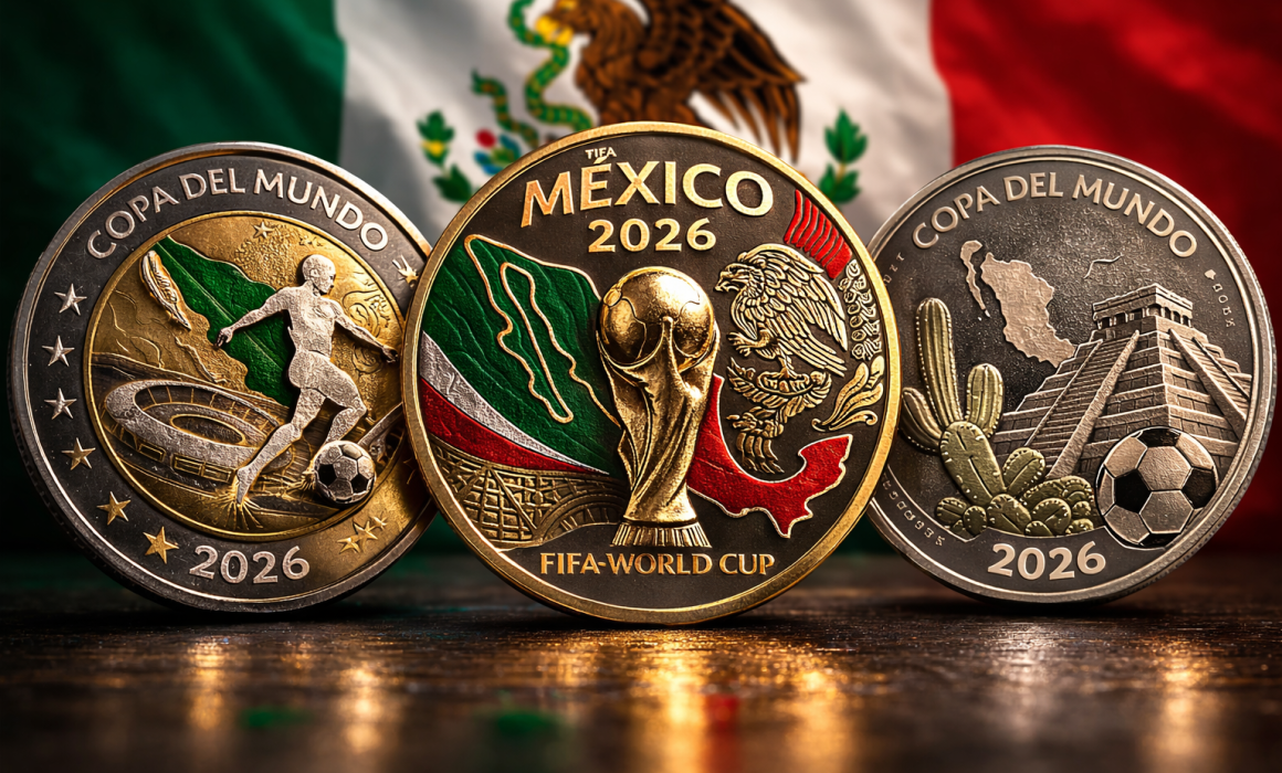 15. Acuñará México monedas conmemorativas del Mundial de la FIFA