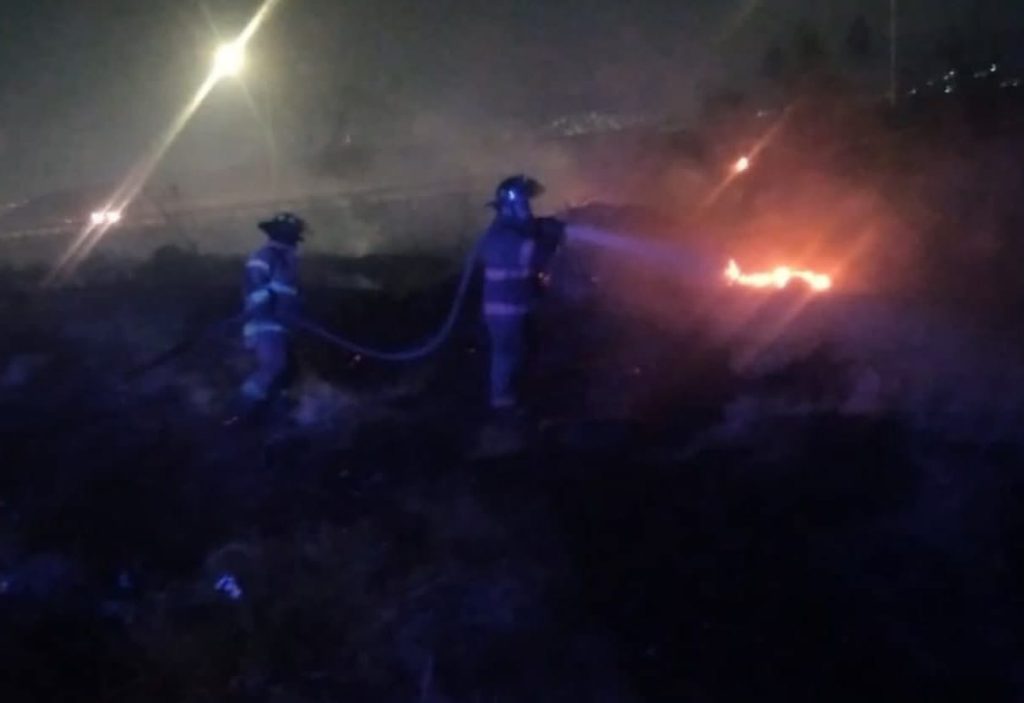 Fotos: bomberos de Ecatepec