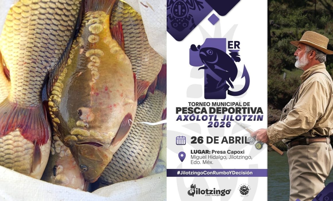 Alista Jilotzingo torneo de pesca para detonar el deporte y turismo