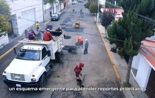 Alista Ricardo Moreno tercera etapa de bacheo en Toluca