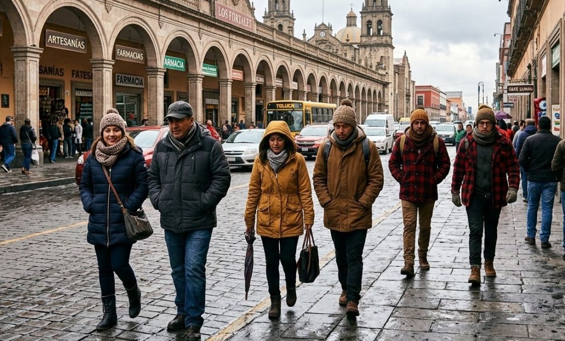 Amenaza clima bipolar al Edomex con heladas y chubascos este 25 de marzo
