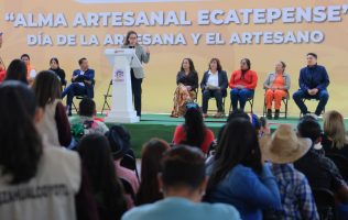 Anuncian incentivos a artesanos de Ecatepec para preservar tradiciones