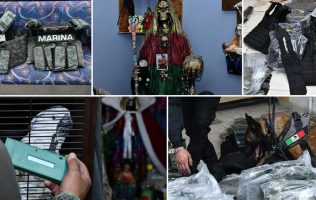 Aseguran taller de uniformes falsos y equipo táctico en Ecatepec