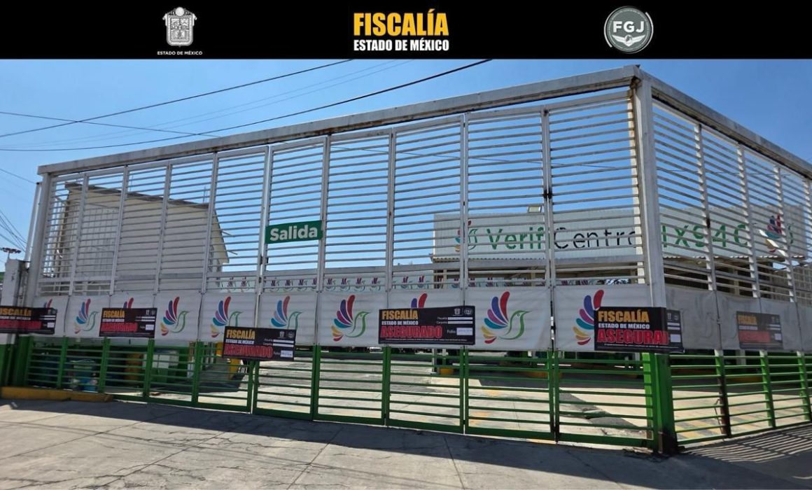 Aseguran verificentro en Ixtapaluca por presunta extorsión a usuarios