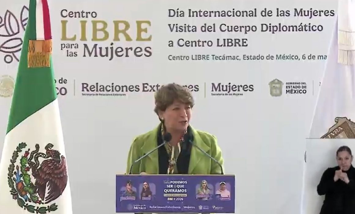 Atestigua Delfina Gómez convenio SRE-SeMujeres por igualdad sustantiva