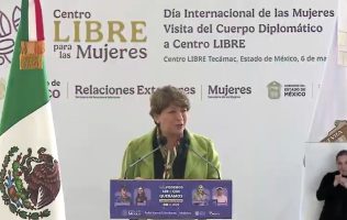 Atestigua Delfina Gómez convenio SRE-SeMujeres por igualdad sustantiva