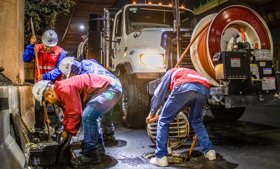 Avanza Edomex 60% en desazolve del Periférico Norte