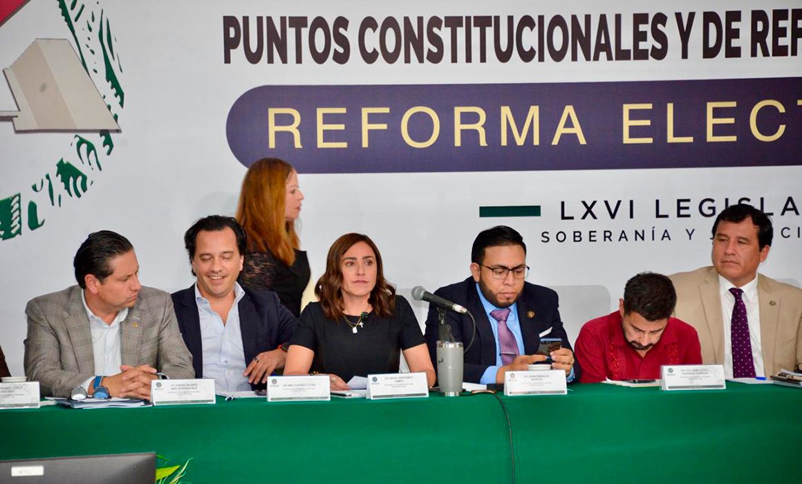 Avanza reforma electoral al Pleno en fast track