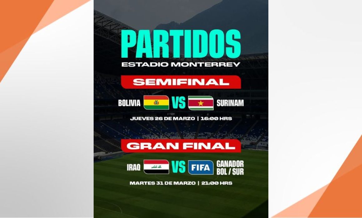 Boletos accesibles para el repechaje rumbo al Mundial 2026 en Monterrey
