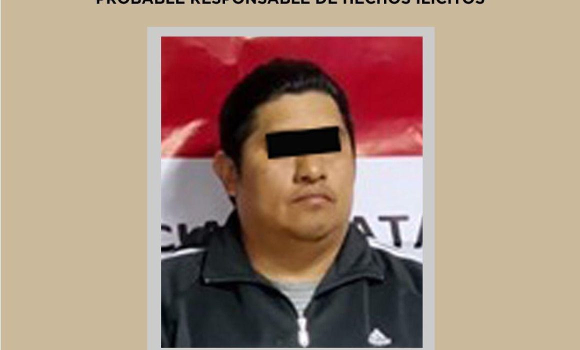 Cae extorsionador en San Mateo Atenco; exigía dinero por fotos íntimas