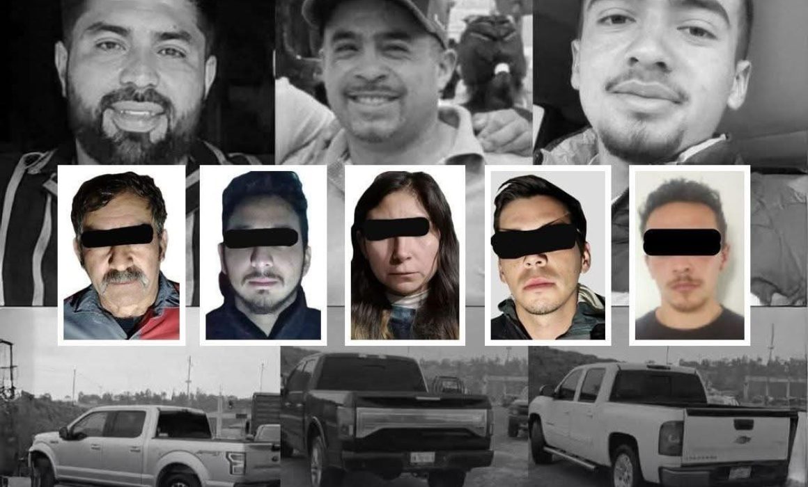 Capturan a 5 y recuperan autos en Hidalgo tras muerte en Edomex