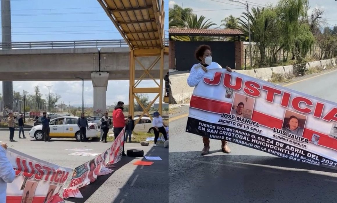 Cierran México-Toluca; tras 5 años exigen justicia por secuestrados