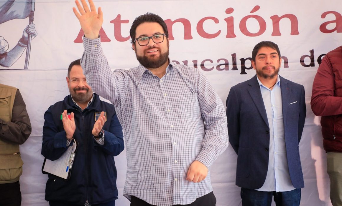 Convive alcalde de Naucalpan con jóvenes en estrategia Balón por la Paz