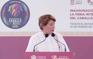 Corta Delfina Gómez el listón de la Feria del Caballo Texcoco 2026