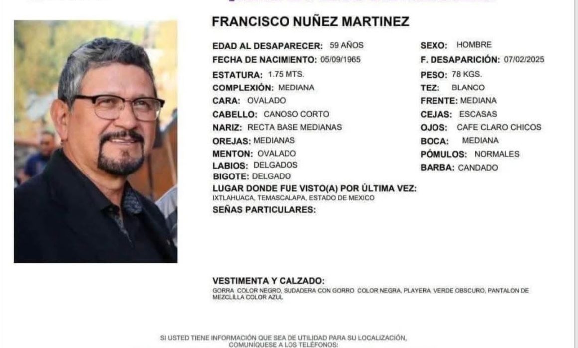 Crece la angustia de feligreses y familiares por sacerdote desaparecido