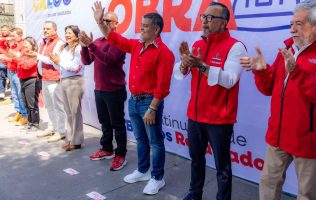 Cumplen promesas en Coacalco al dar inicio a rehabilitación del Eje 8