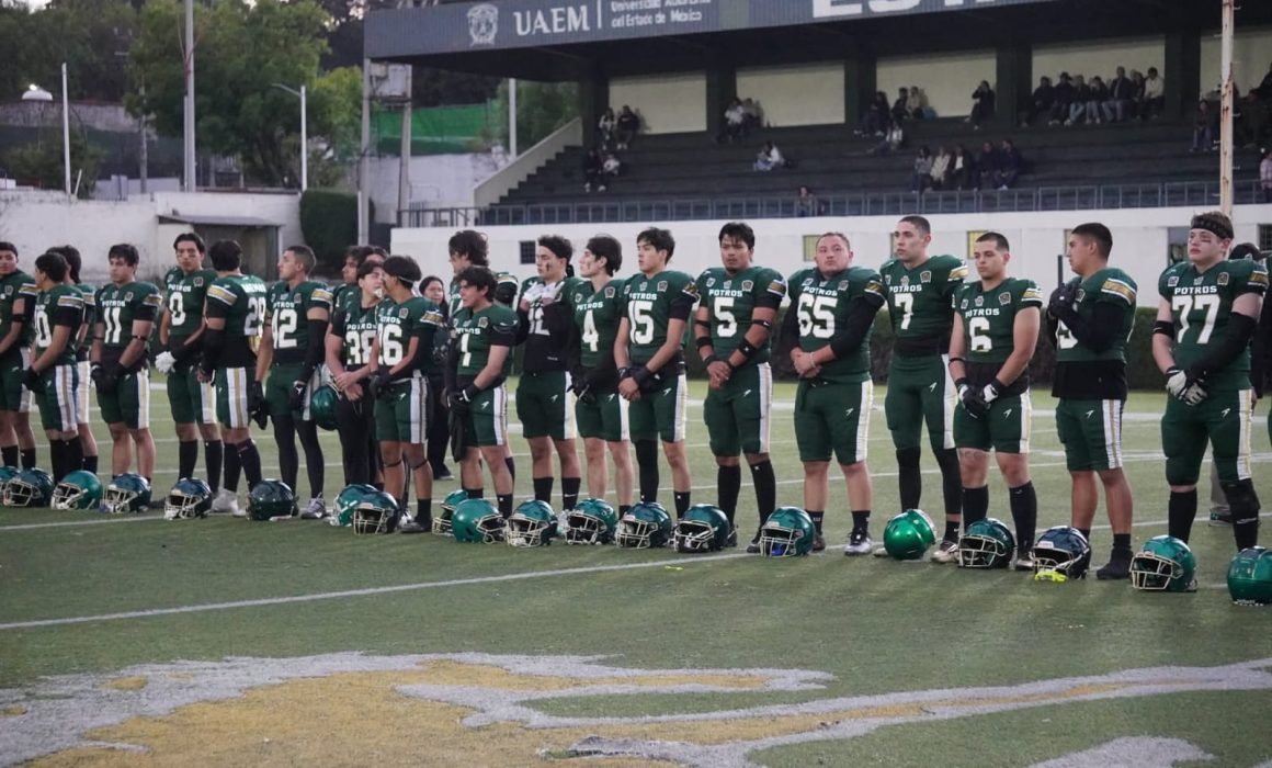 Debutan Potros Salvajes UAEMex con derrota Intermedia ONEFA