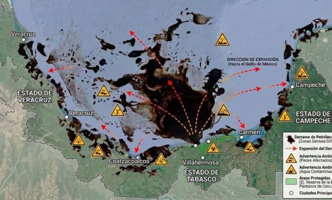 Desastre petrolero sigue afectando el Golfo de México: Greenpeace