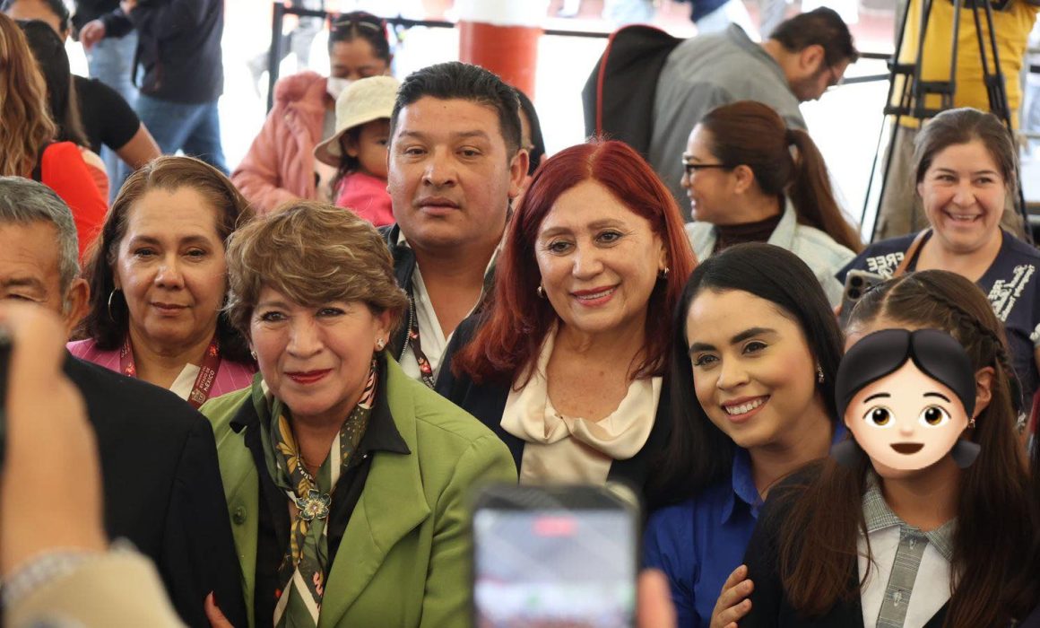 Destina Delfina Gómez más de 85 mdp en infraestructura educativa