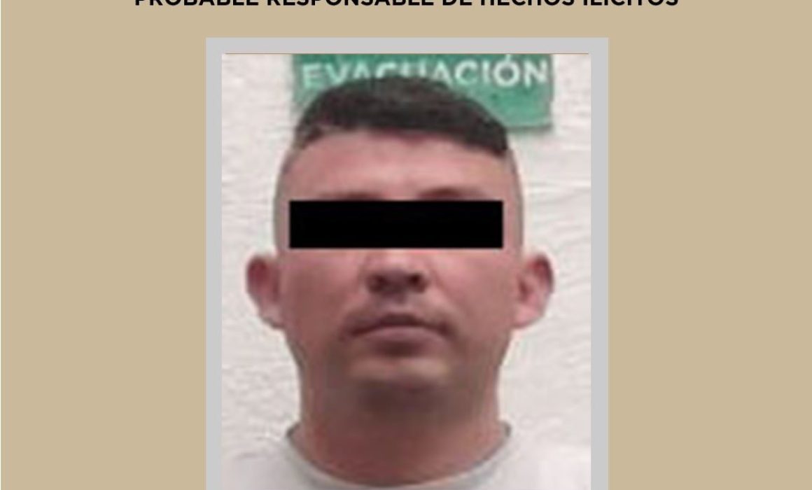 Detiene SSEM a sujeto que disparaba en calles de Chalco, Edomex
