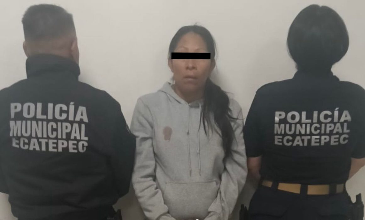 Detienen a mujer por abandonar a su bebé en Ecatepec
