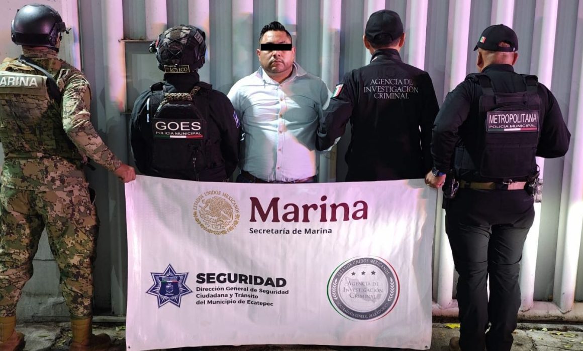 Detienen a presunto líder de grupo ligado a extorsión y secuestro