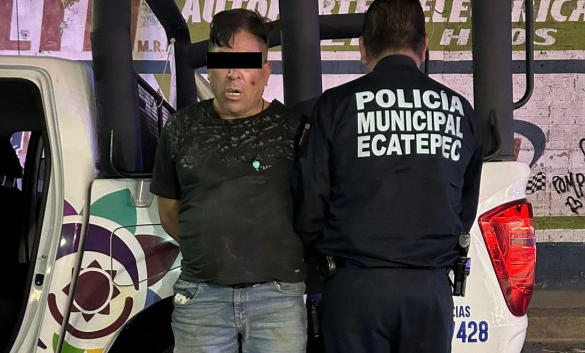 Detienen a sujeto ligado a 20 robos en tiendas Oxxo en Ecatepec