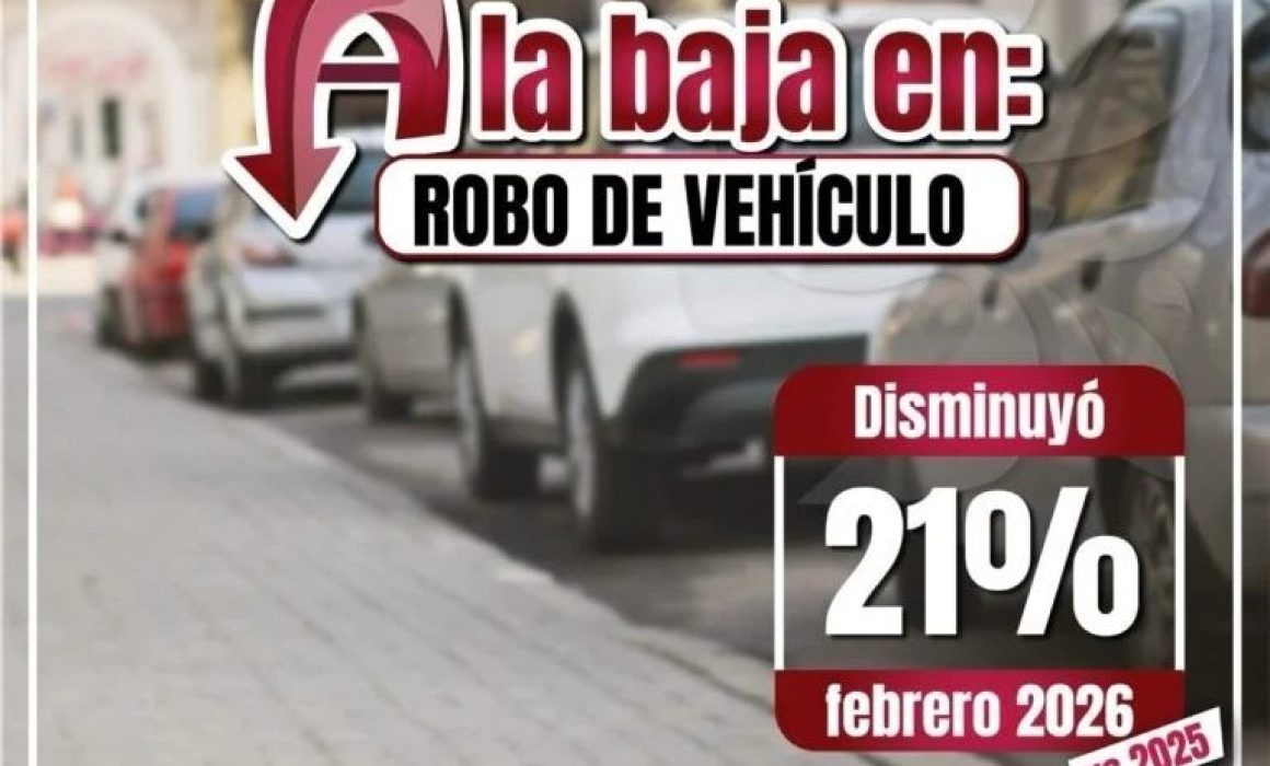 Disminuye 21% el robo de vehículo en Cuautitlán Izcalli