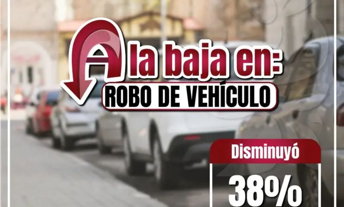 Disminuye robo de auto en Cuautitlán Izcalli