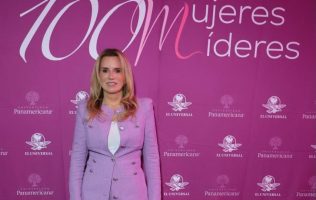 Distinguen a Romina Contreras dentro de las '100 Mujeres Líderes'