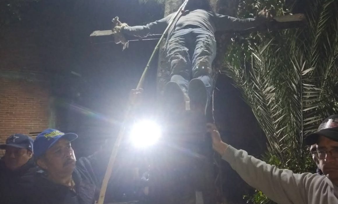 Héctor Rojas: El honor de ser Jesús en la Pasión de Cristo en Puebla