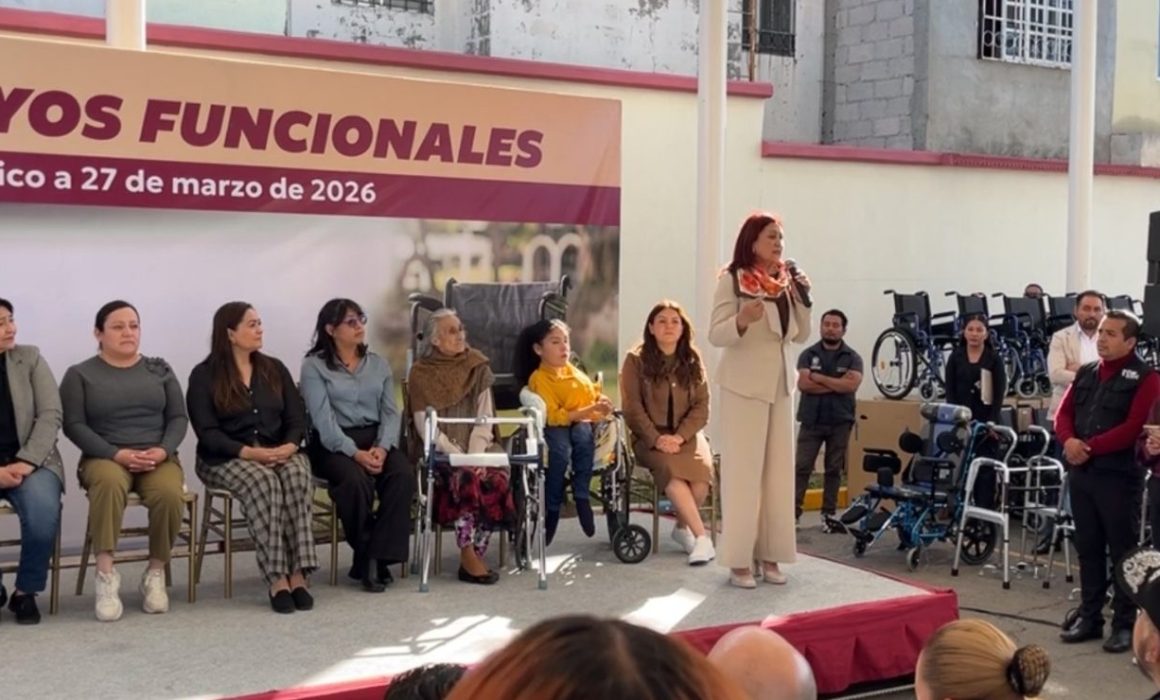 Elevan calidad de vida con aparatos funcionales en Tecámac