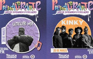 Encenderán Kinky y Uzielito Mix el festival PrimaverArte en Toluca
