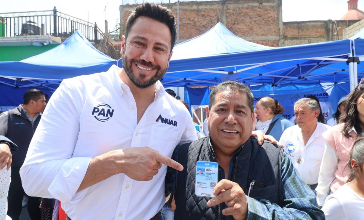 Enciende PAN su maquinaria electoral con movilización en Edomex