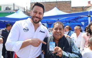 Enciende PAN su maquinaria electoral con movilización en Edomex