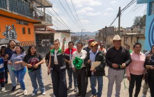 Entrega gobierno de Tianguistenco obra vial en Coatepec de las Bateas