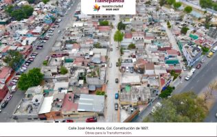Entrega gobierno de Tlalnepantla nuevas obras en diferentes colonias