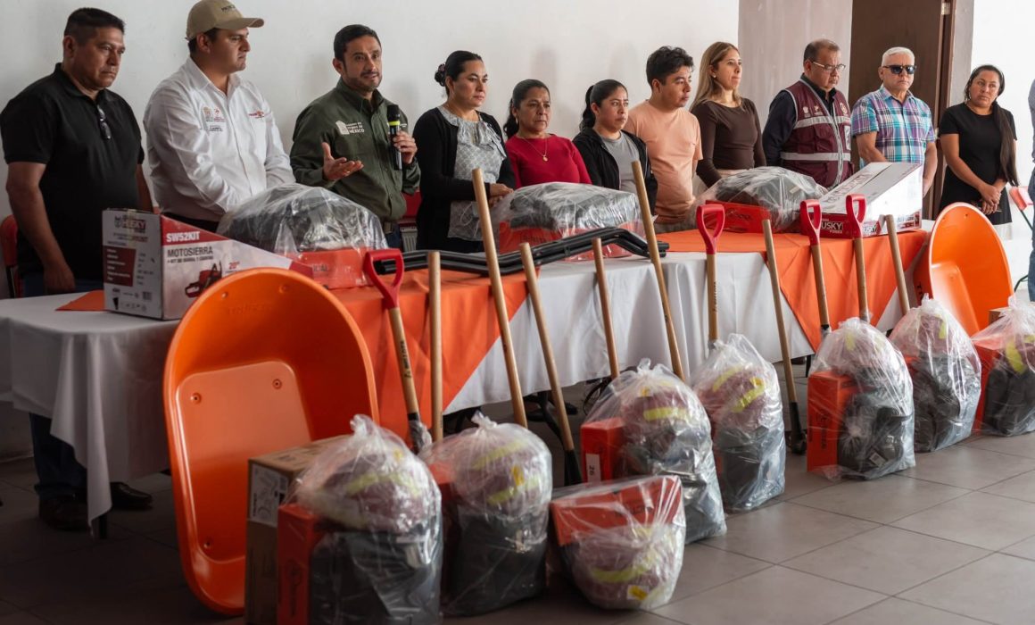 Equipan a Protección Civil para combatir incendios en el sur del Edomex