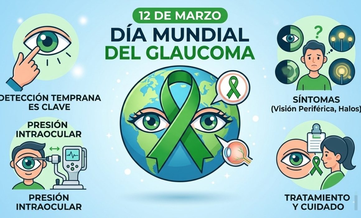 Evita la ceguera y crea conciencia en el Día Mundial del Glaucoma