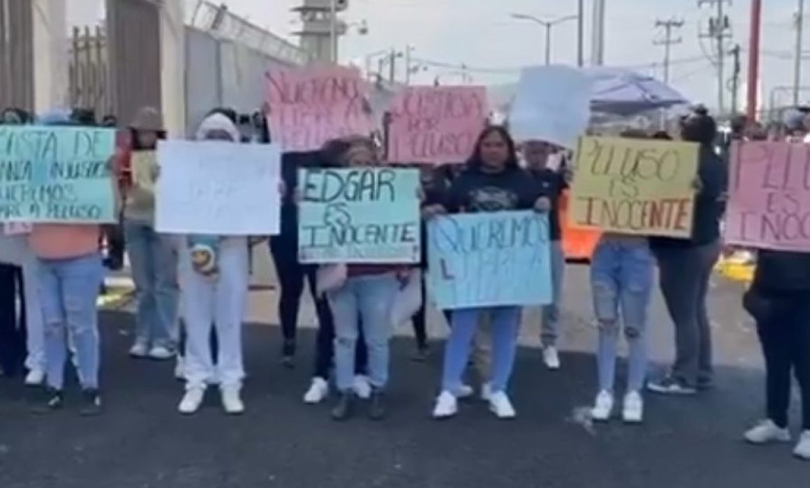 Exigir libertad de Edgar N por quema de tienda en Valle de Chalco
