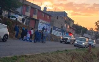 Fallece peatón atropellado en Nicolás Romero; registran colapso vial