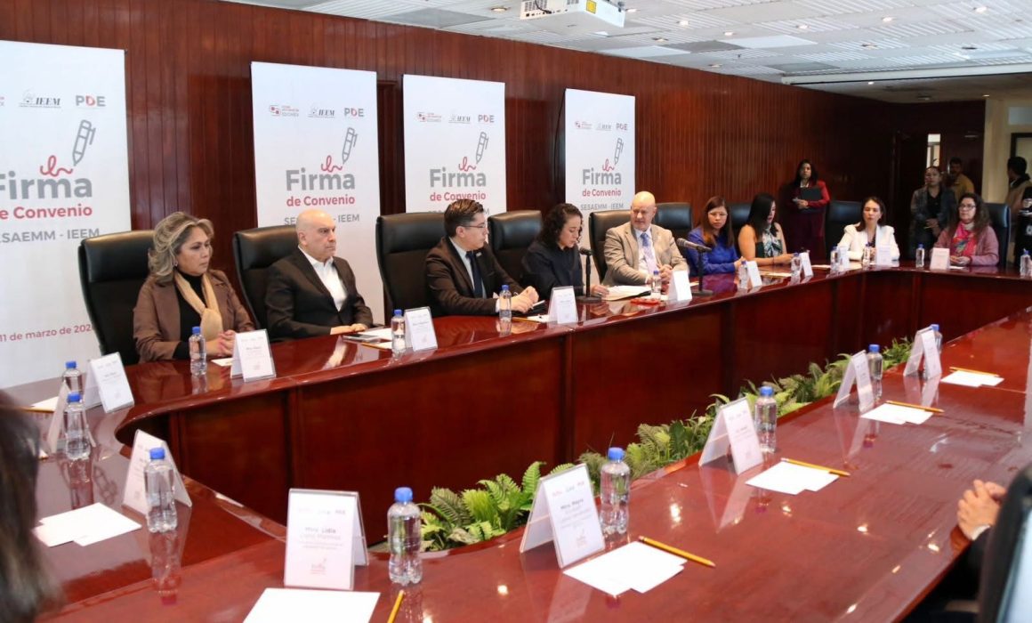 Firman convenio IEEM y SESAEMM para fortalecer combate a la corrupción ...