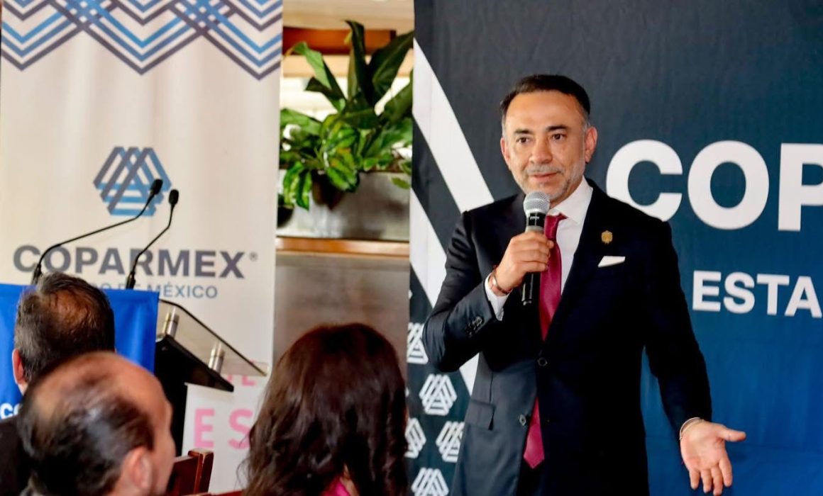 Fomentan COPARMEX Edomex y Fernando Flores el liderazgo empresarial