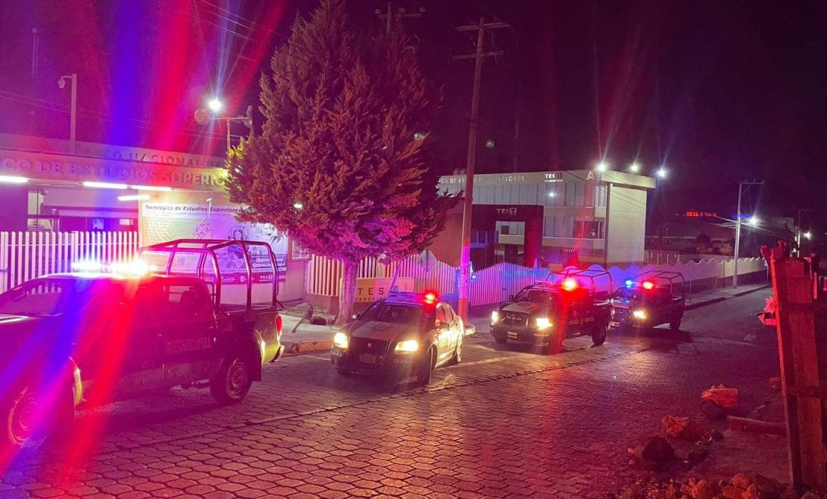 Fortalecen seguridad en Tianguistenco con operativo interinstitucional